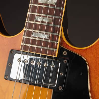 1972 Gibson ES-335TD Cherry Sunburst image 5