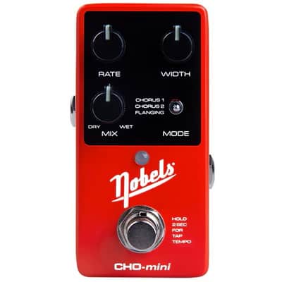 Nobels CHO-MINI + MOD-MINI Bundle(WATCHLIST OFFER)Stereo, Tap Tempo, Phaser, Flanger, U-Vibe, Chorus, Tremolo! image 8