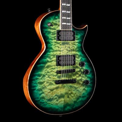 ESP USA Eclipse - Dark Lime Sunburst image 2