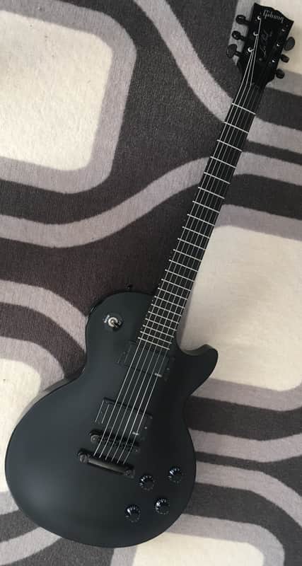 Gibson Les Paul Gothic II 2007 Black | Reverb