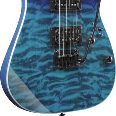 Ibanez GRG120QASPBGD GIO GRG Electric Guitar 6-String - Blue Gradation image 14