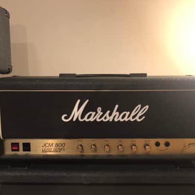 Marshall Modded JCM 800 Hopkins Pandora Loaded 1985 Black/Gold image 1