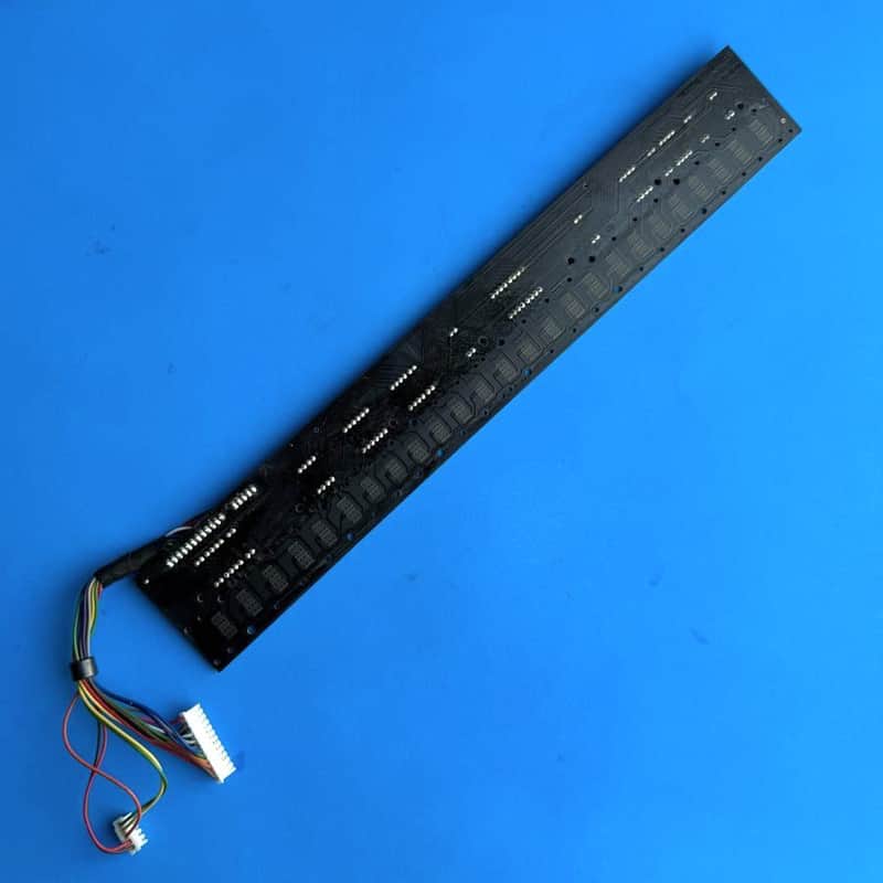 M-AUDIO O2 MIDI Controller Keyboard Replacement Part: Key Contact Board PCB image 1