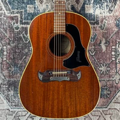1960s Framus Model 5/195 Western Vintage Natural Made In Germany Acoustic Guitar W/ Original Chipboard Case! image 7