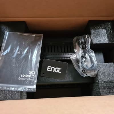 Engl Fireball 25 E633 2-Channel 25-Watt Guitar Amp Head 2025 - Black image 9