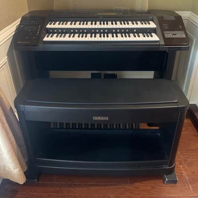 Yamaha Electone ELX-1 1994 Mahogany and Black | Reverb