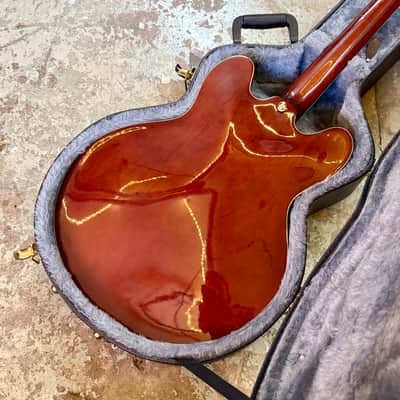 Epiphone by Gibson Sheraton 1999 - Redburst original vintage MIK image 13