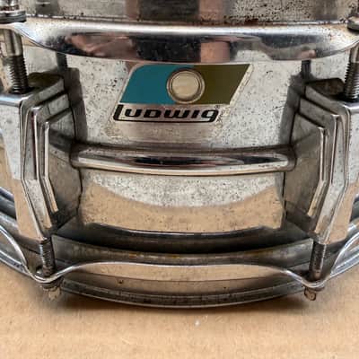 Ludwig 14" x 5" Chrome Snare Drum – Vintage – Used image 2