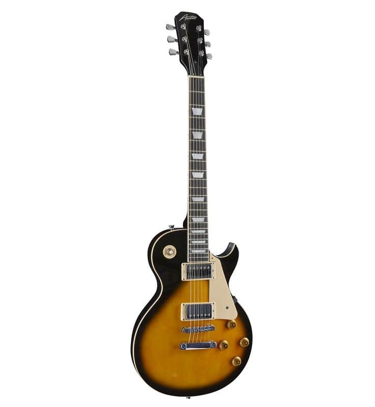 Austin Tobacco Burst Single Cut DBL Hum-bucker AS6PROTS Classic Archtop Set-Neck, Super 6-Pro Sun-burst Austin AS6PROTS 2025 - Tobacco Sun Burst image 1