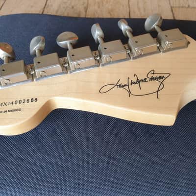 Fender Stratocaster Kenny Wayne Shepherd Cross Graphic Arctic White 2014 - MINT image 19