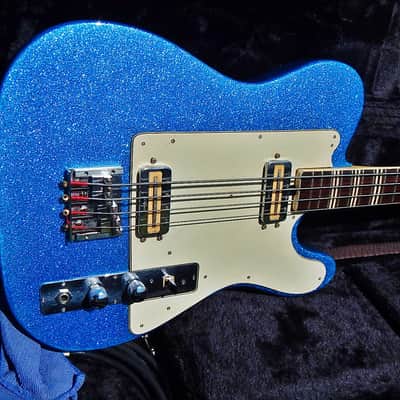 Hofner Telecaster Bass 60s - Sternenblau image 17