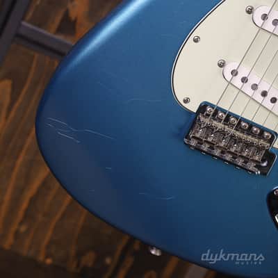 Fender Vintera Limited Edition Roadworn Stratocaster Lake Placid Blue image 4