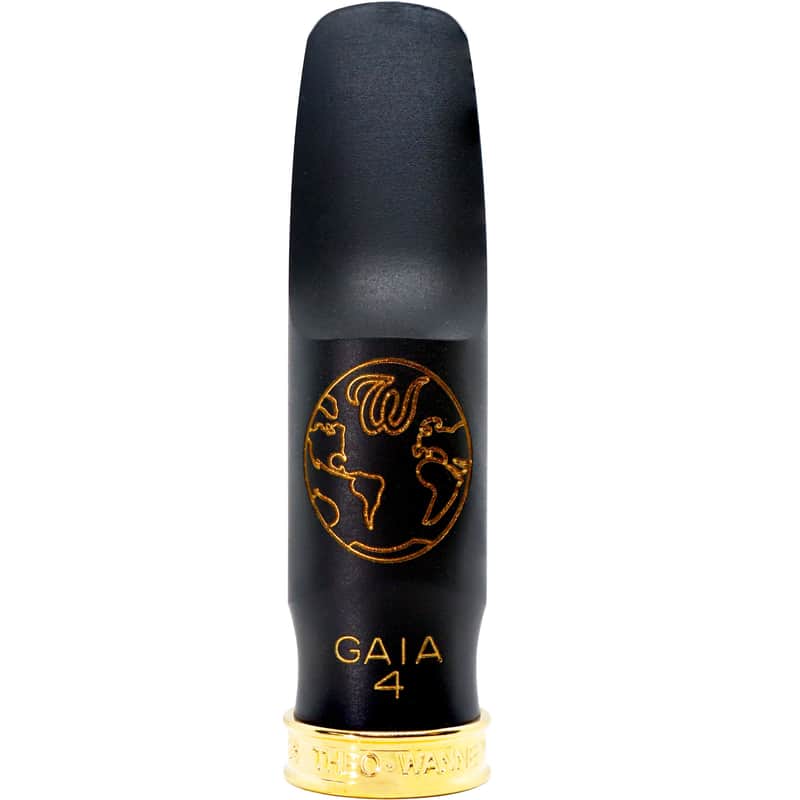 Theo Wanne GAIA 4 Alto Saxophone Hard Rubber Mouthpiece-7 (0.081") - Hard Rubber image 1