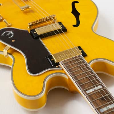 Epiphone Sheraton Frequensator Semi-hollowbody Electric Guitar - Natural image 6