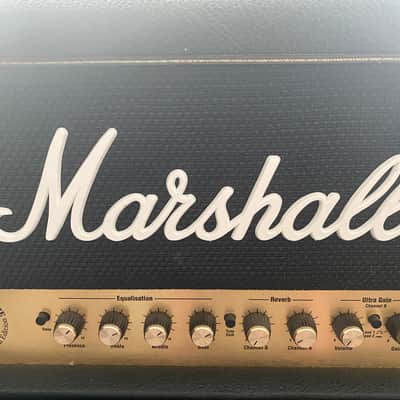 Marshall 1923-U Limited Edition 85th Anniversary 2-Channel 50-Watt Guitar Amp Head 2008 - Black image 2