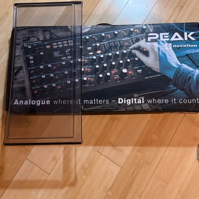 Novation Peak 8-Voice Desktop Synthesizer 2017 - Present - Black image 12