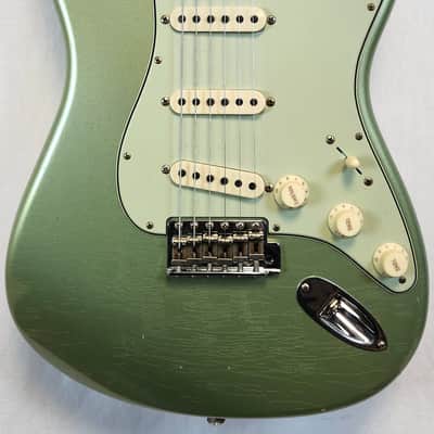 Fender Custom Shop 1959 Stratocaster Journeyman Relic, Time Machine Series, AAA Rosewood FB, Sage Green Metallic image 5