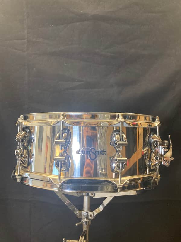 Ayotte / DrumSmith Custom 5.5x14" Snare Drum 1995–2000 Chrome image 1