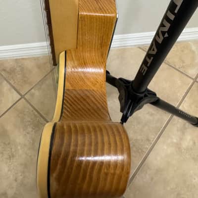 Partscaster Thinline S-Style - Turquoise Stain (Semi-Hollow Fender Strat) image 8