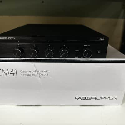 Lab Gruppen CM41 4-Channel Commercial Amplifier – Compact Installation Power Amp image 1
