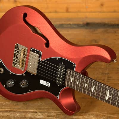 PRS S2 Vela Semi-Hollow Satin - Red Apple Metallic image 6