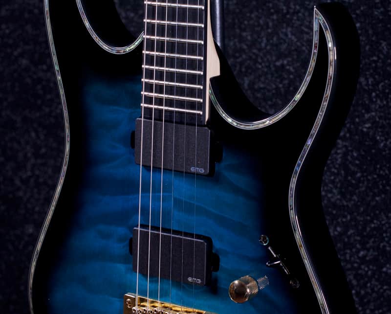 Ibanez RGIX20FEQM-SBS Iron Label Electric Guitar -New Old Stock