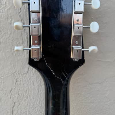 Rare Vintage 1960’s Harmony Vibrajet H66 Hollowbody Electric Guitar & Hardcase image 6
