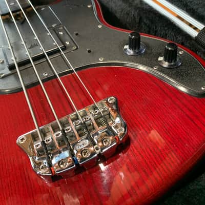 Wal Pro 1E  Fretless Red Stain 1979 - Beautiful! image 3