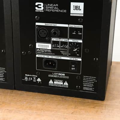 JBL LSR305 5" Two-Way Powered Studio Monitor (PAIR) CG013HF image 11