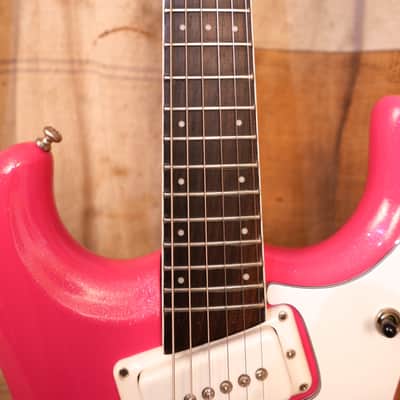 Mosrite V-88 1988 - Bubblegum Pink image 5