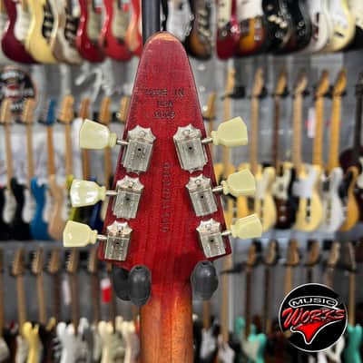 Gibson   Flying V Faded Cherry Red image 8