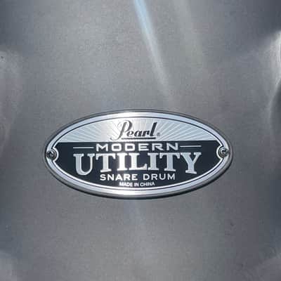 Pearl Modern Utility 8x14 Maple Snare Drum Satin Black MUS1480M227 image 10