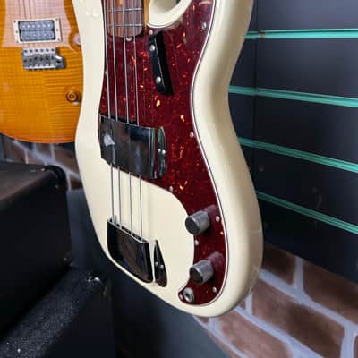 Fender American Original '60s Precision Bass Olympic White 2019 Electric Bass image 5