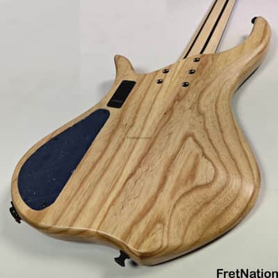 AC Guitars Krell 5-String Fretless Bass 34" Scale ACG Turkish Walnut 8.86lbs image 21