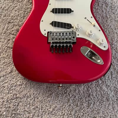 Fender Stratocaster ST-362F 1988 Vintage Candy Apple Red MIJ Floyd Rose Guitar image 2