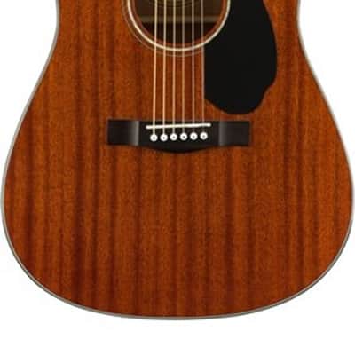 Fender CD60S-NT Acoustic Guitar All Mahogany Natural image 9