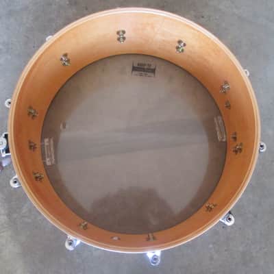 Yamaha Maple Custom Absolute 14 X 5.5 Snare Drum, Made In Japan, Mint! image 13