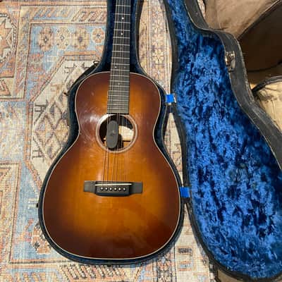 Vintage 1930s–early 40s 00 12-fret Lifton hardshell case for Martin 00-21 00-28 00-41 Gibson L-00 National image 2