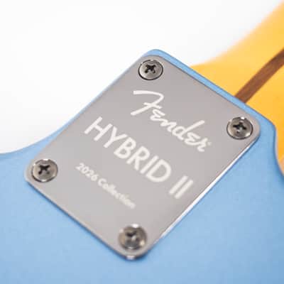 [SALE Ends June 30] [NEW] Fender Made in Japan Hybrid II 2026 Collection Jazzmaster Matte Aero Blue Satin Metallic Rosewood image 20