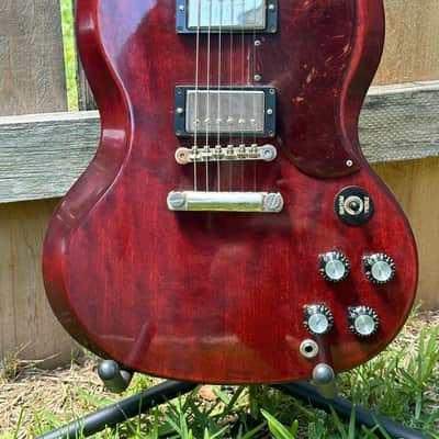 Gibson Custom SG Standard Maple Top - Dark Cherry image 2