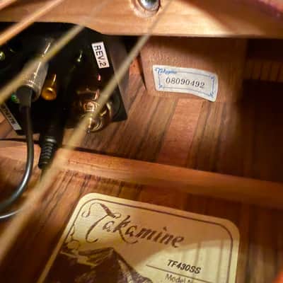 Takamine TF430SS singer songwriter 2008 image 17