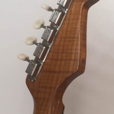 Lefty AAA Roasted Flame Maple Custom Loaded Strat Vintage Modern Neck NOS Relic Nitro Lacquer Elite Wheel Truss image 21