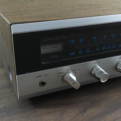 Vintage Lafayette LR-100 Receiver Stereo Amplifier Japan Amp Audio Equipment Rare 1969 image 2