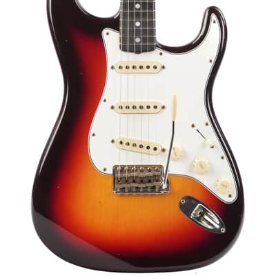 Fender Custom Shop '65 Stratocaster 3 Color Chocolate Sunburst Journeyman Relic image 1