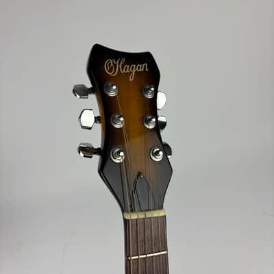 O'Hagan Nightwatch 1980s Sunburst Rare USA Made Solidbody image 3