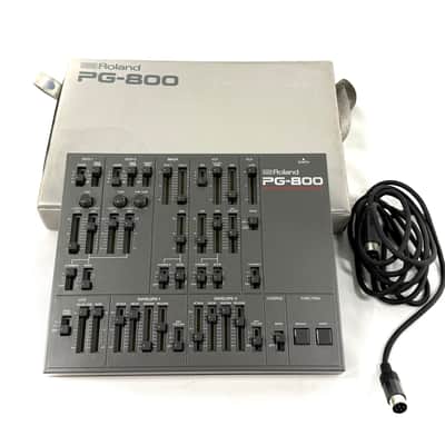 Used Roland JX-8P POLYPHONIC With PG 800 Vintage 61-Key Synthesizer image 12