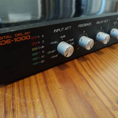 Roland SDE-1000 Digital Delay 1980s - Black image 3