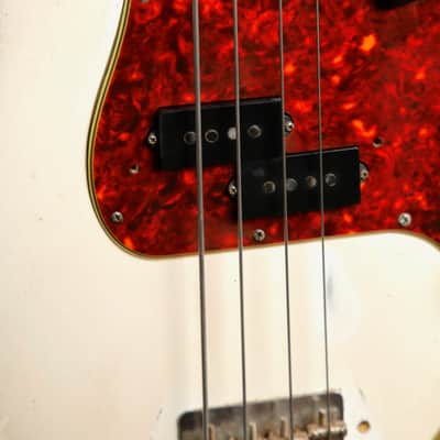 Fender 1963 Precision Bass Olympic White Vintage Pre-Owned image 6