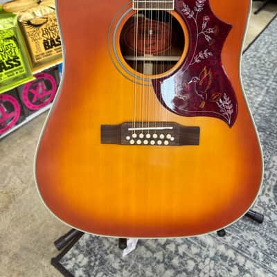 Epiphone Hummingbird 12-String - Cherry Sunburst image 4