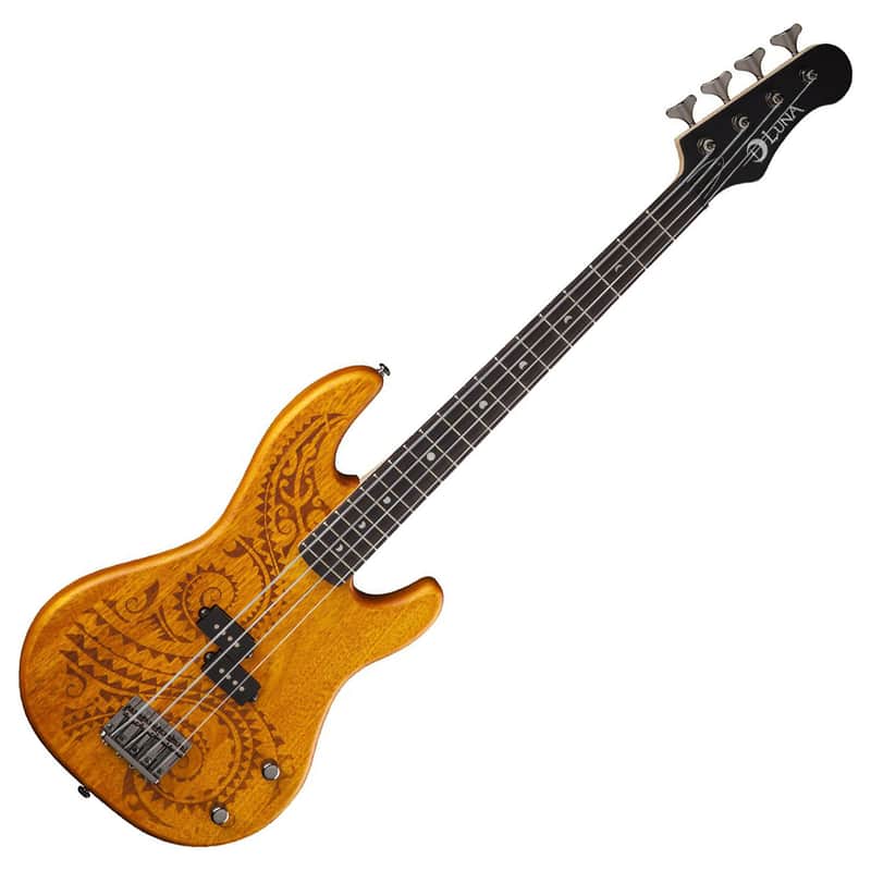 Luna Tattoo Short Scale Bass Natural image 1